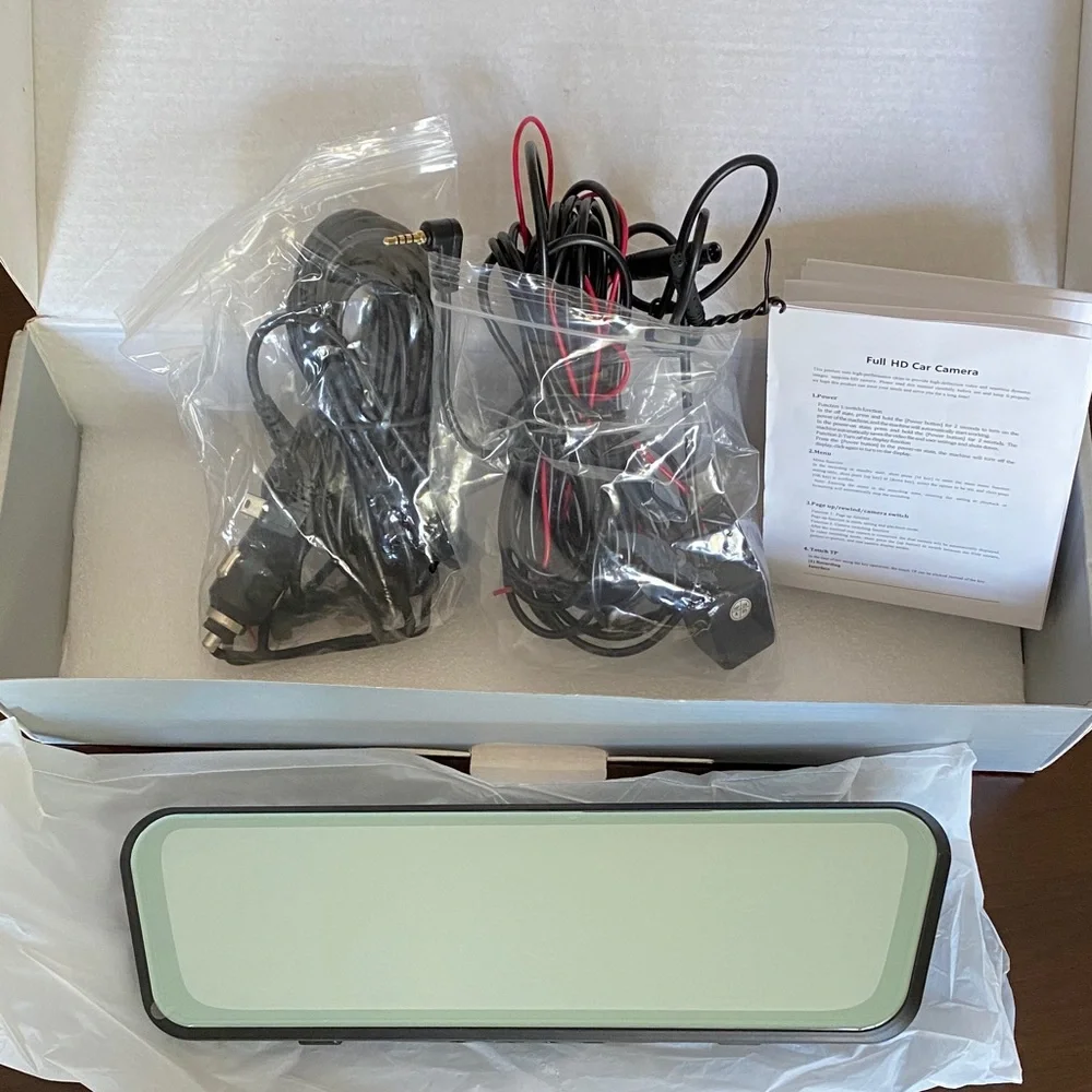 Full HD Car Camera with Mirror Display